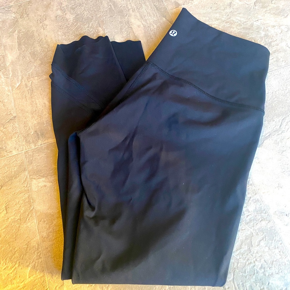 Lululemon high waisted leggings. Reposhing because they were a tad big
